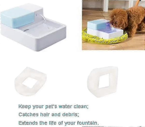 16 stk. udskiftningsfiltre til Petsafe Drinkwell Inox 360 Avalon springvand