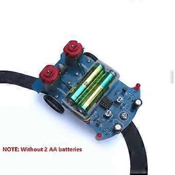 Practice Soldering Learning Electronics Kit Smart Car Project Kit Track Following RCar DIY Kit DIY Electronics Kit, A