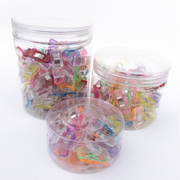 Sewing Clips, 100 pcs with Plastic Box, Advanced Quilting Clips for