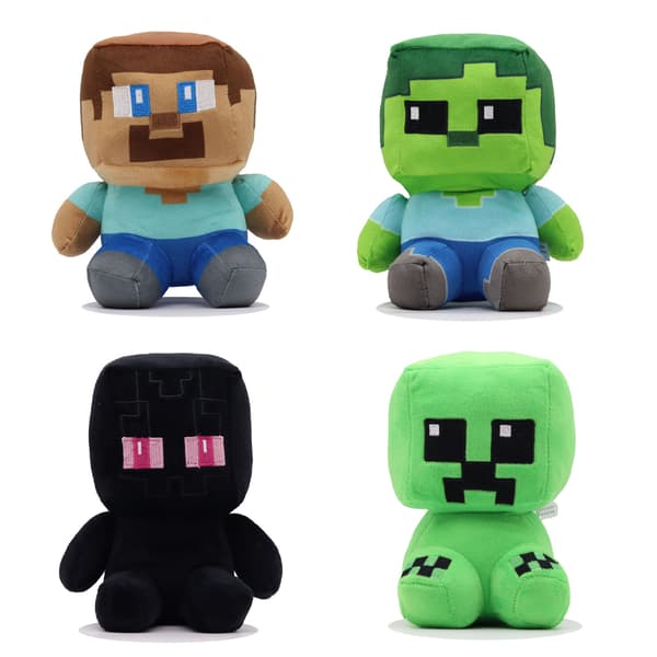 22 cm Minecraft-pelihahmo creeper enderman zombie pehmolelu, nukke