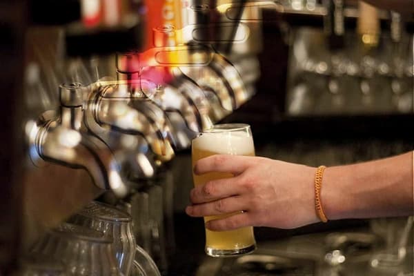 Drikkevare dispenserhane, ølfadshane, udskiftningshane i rustfrit stål