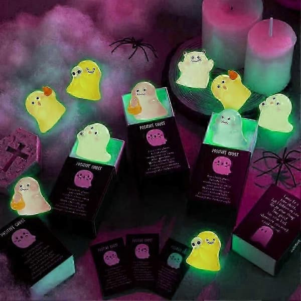 mystery mini spøgelse blind boks til hyldedekoration