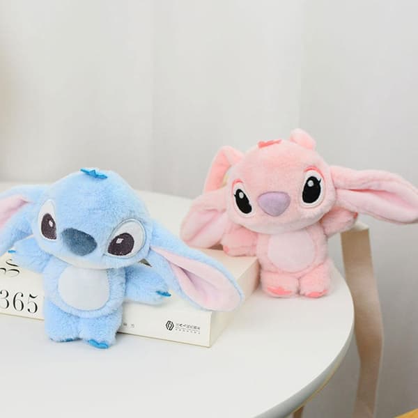Stitch Puhelin Avaimenperä Pehmo Matkapuhelin Riipus Pehmolelu Nukke Ripustin E One size