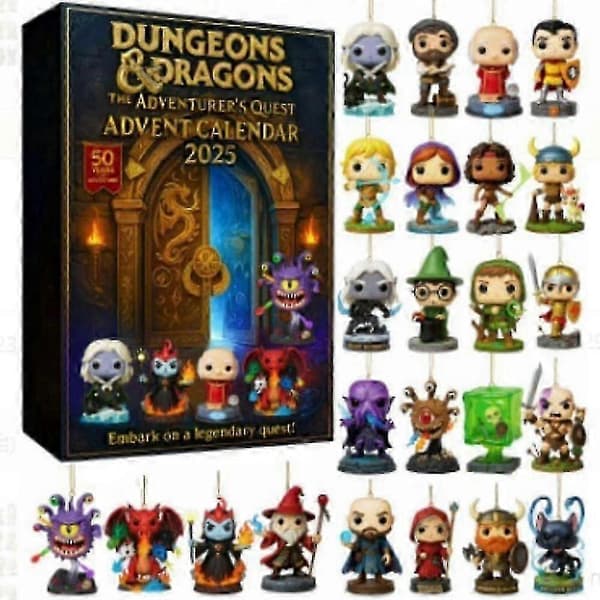 Dungeons & Dragons Julekalender med Blind Box-overraskelser til jul