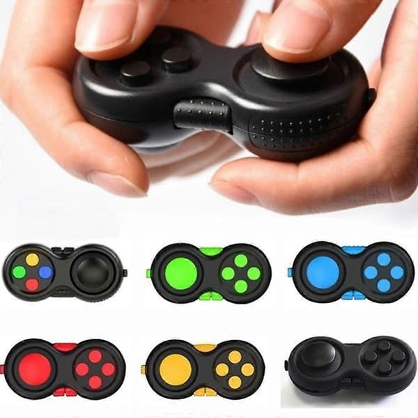 Controller Pad Spil til Fokus Legetøj Glat ABS Plast Stressaflastende Legetøj til ADD Multicolor