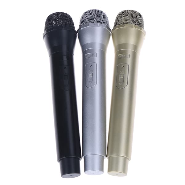1 stk Dummy Mikrofon Simuleringsmodell Mic Shell Performance Pro Svart