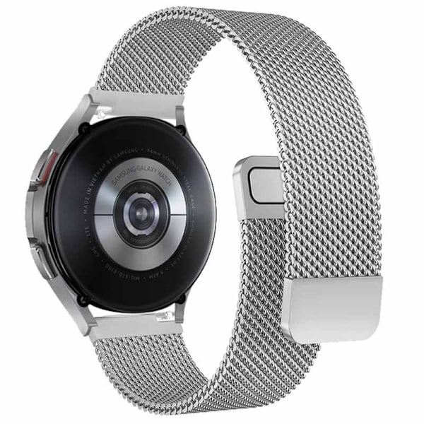 Galaxy Watch 4/5 Rem 20mm Rustfrit Stål Rem Sort black