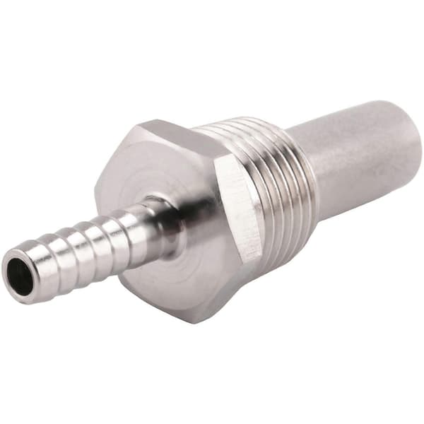 5X Hjemmebrygning Inline Iltning Diffusionssten Beluftningssten 1/2 Npt Karboneringssten Silver