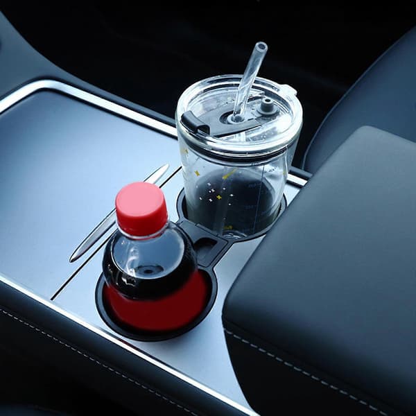 Til -tesla Model 3 Model Y Silikone Kopholder Indsats Kopholder Ikke-giftig