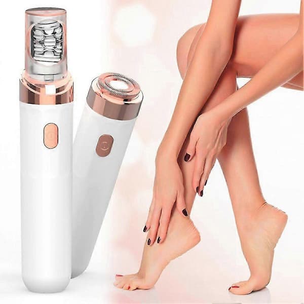 Pluxy Epil Pro 3.0 Trådløs Ansigts Epilator - 2-i-1 Elektrisk Øjenbrynsskraber & Hårfjerner til Ansigt, Hænder, Ben, Armhuler