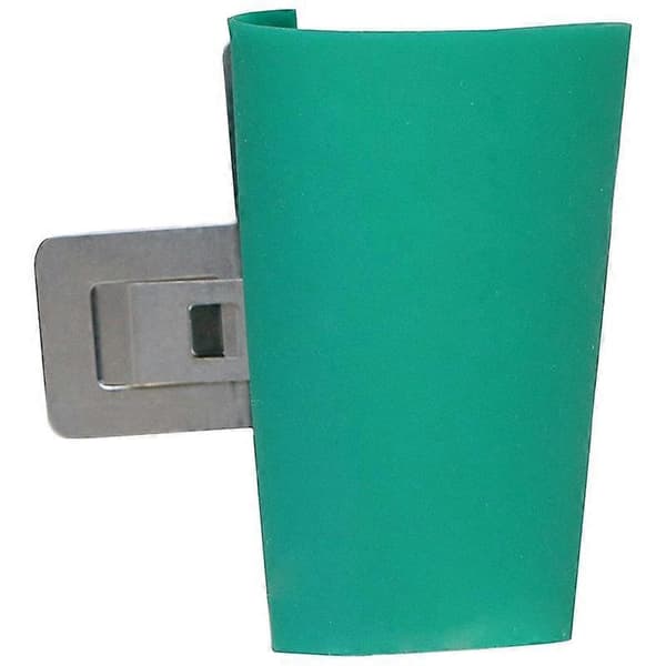 3-pack 3D sublimering silikon konisk mugg wrap form muggklämma 12OZ koppklämma fixtur för tryckmuggar Green & silver