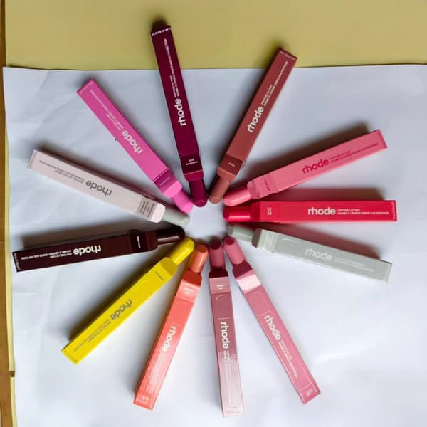 Rhodee Summer Peptide Lip Gloss 10ml (bandforpakning, 1 stk) peach pit