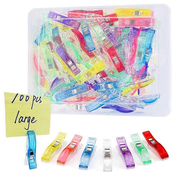 100 STK Store Syclips Stofclips Syartikler
