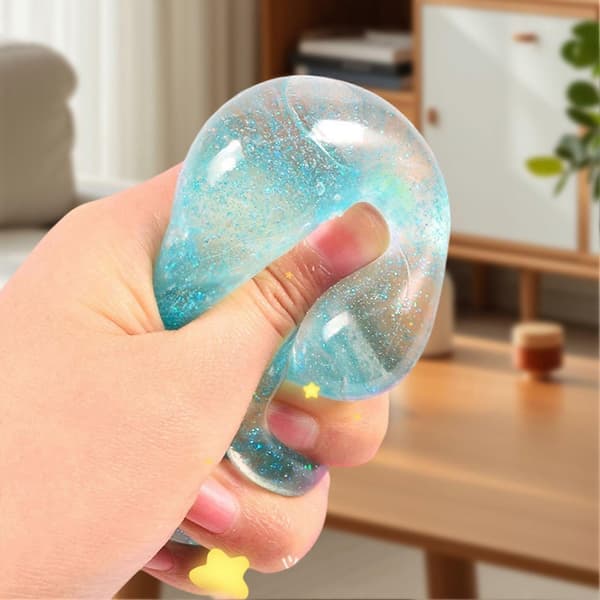 Glitterhöyrypullalelu - hauskanpitoon - 2 kpl 2pcs
