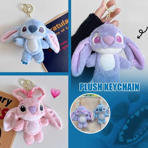 Stitch Puhelin Avaimenperä Pehmo Matkapuhelin Riipus Pehmolelu Nukke Ripustin E One size