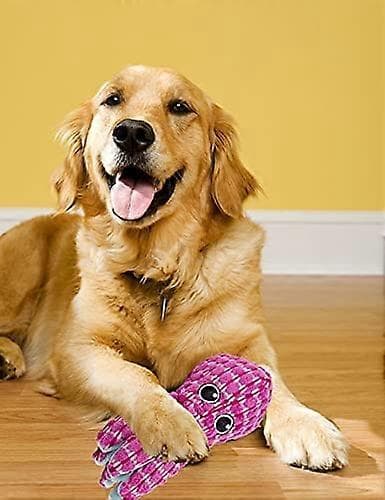 Pipende?Hund?Leker?Plysj?Hund?Leke?Fylt?Hund?Leker?for?Små?og?Mellomstore?Hunder?Holdbare?Interaktive?Hund?Leker?med?Fyll