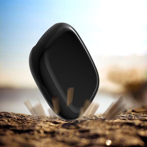 Fuld Dæknings Skal Fitbit Versa 3/Sense Sort