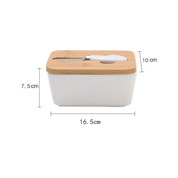 Food Container Ceramic Butter Dish Nordic Style Butter Box Storage Container Candy Box
