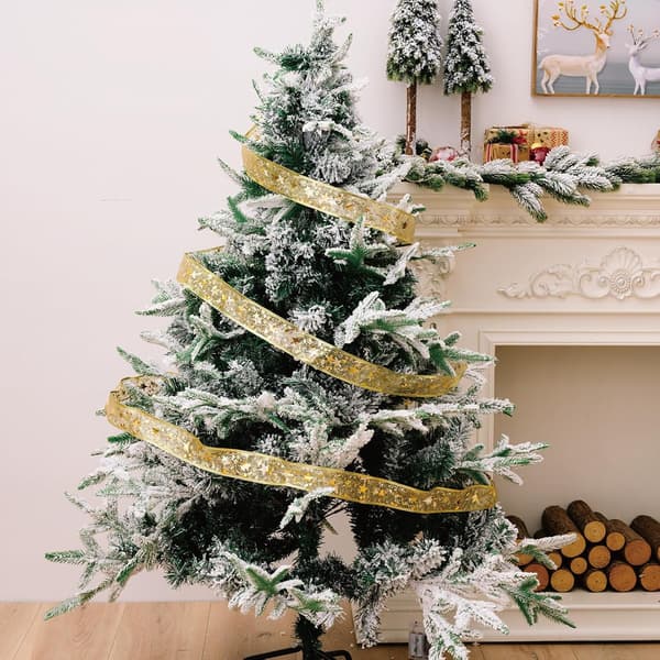 Christmas Tree Light String - 10m LED Fairy String Lights with Remote Control Timer - 8 Lighting Modes - Warm Gold - IP65 Waterproof - Indoor Outdoor Decor
