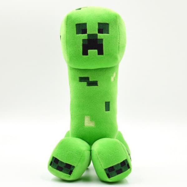 Minecraft-pehmolelu: Pehmeä pehmokriitikko - 18 cm