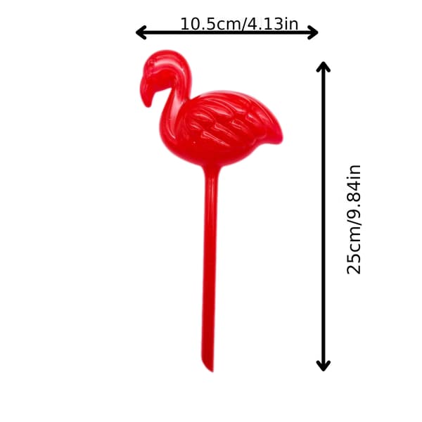 Automatic Drip Irrigator with Flamingo Pattern (6-pack)