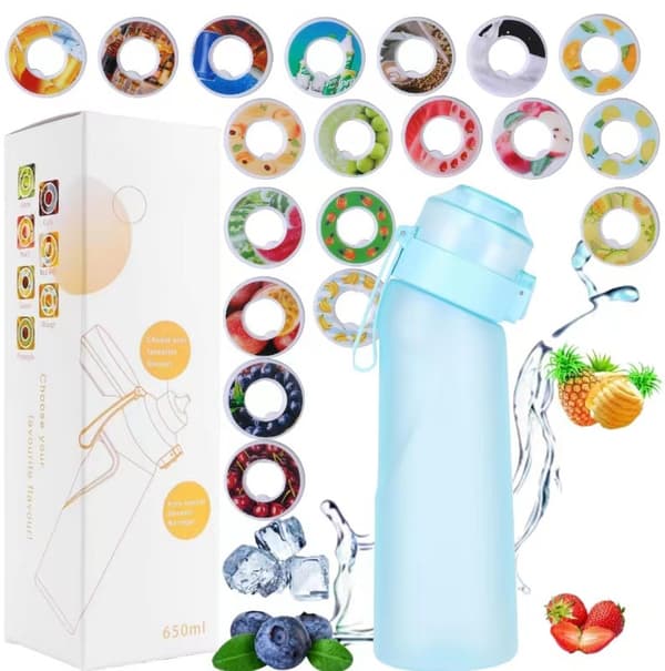 0sugar0 Kalorigradient Färg Doft Vattenkopp Sportkopp Tritan Doftringkopp