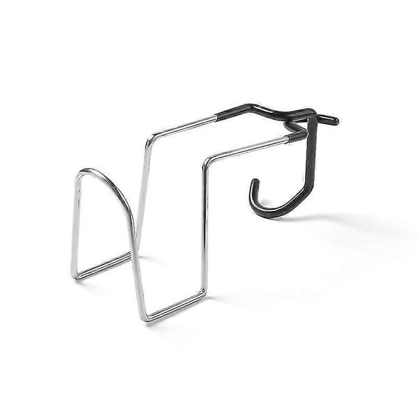 Campingkoppholder for utendørs fotturer, riller design, rustfritt stål teltlys