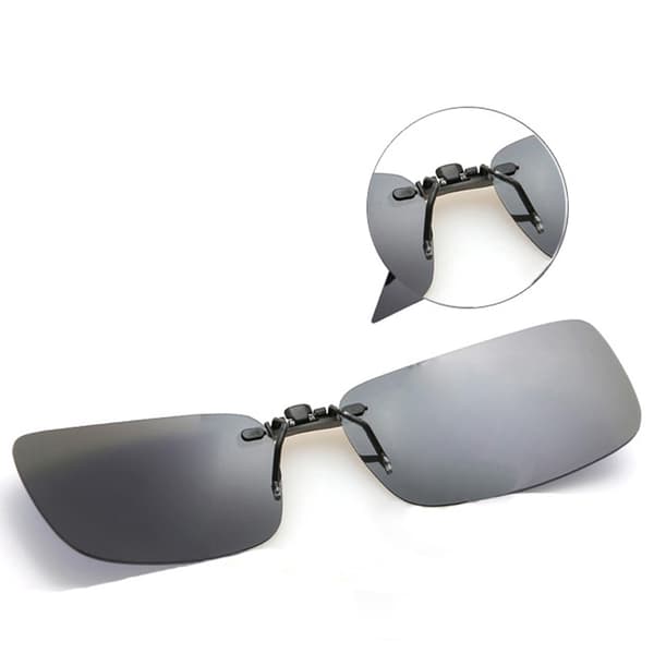 Effektive Clip-on Solbriller Polariseret Brun