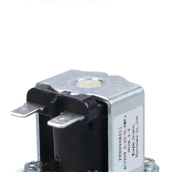 DC 12V 220V Plast Elektrisk Magnetventil Normalt Lukket Tryk Magnetventil Indløbsventil Indløbsstrømafbryder 12V