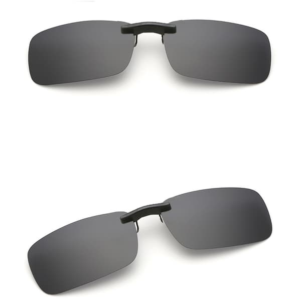 Effektive Clip-on Solbriller Polariserte Gul