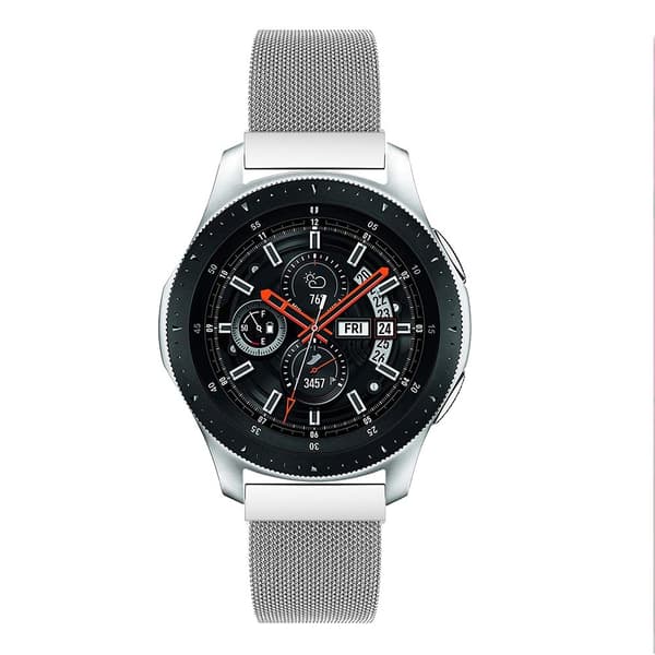 Milanese Loop Armband Samsung Galaxy Watch 46mm Silver