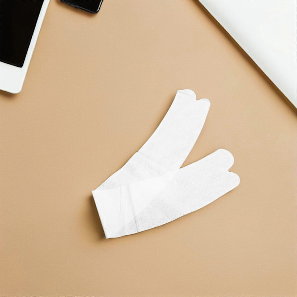 20 ark tvättbara magfoder för svettutslag engångs under magen svettfoder dynor magband för hudutslag 71.00X10.80X0.10CM White