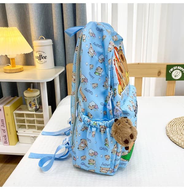 Large Capacity Backpack | Middle and Elementary School Girls' School Bag - Blue