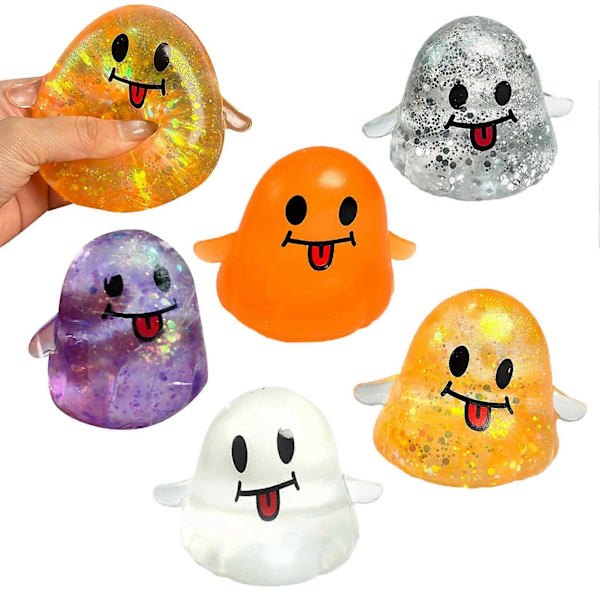 Söt Spökfidget – för dekompression – för Halloween & fester Orange