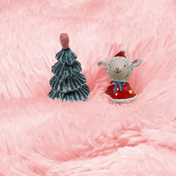 Rosa rund matte for jenters soverom, fluffy matte 4ft X 4ft for barn r