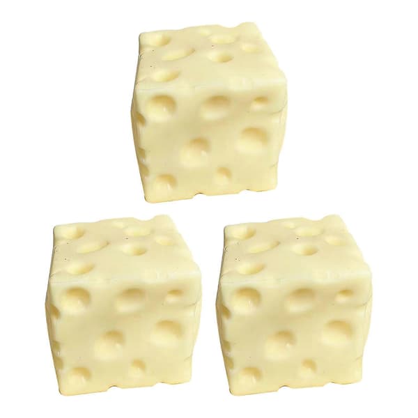 1/2/3 stk. sensorisk fidget – til skrivebord og gave – med osteform 3pcs