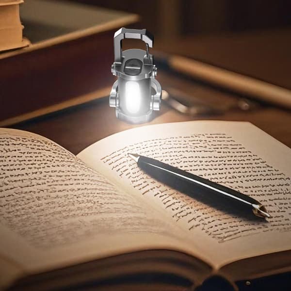 1200LM Superkirkas Mini Avaimenperätaskulamppu, 2025 Uusi Vedenpitävä Avaimenperätaskulamppu, 3 in 1 Tehokas Mini Taskulamppu Virtapankilla & 7 Tilaa
