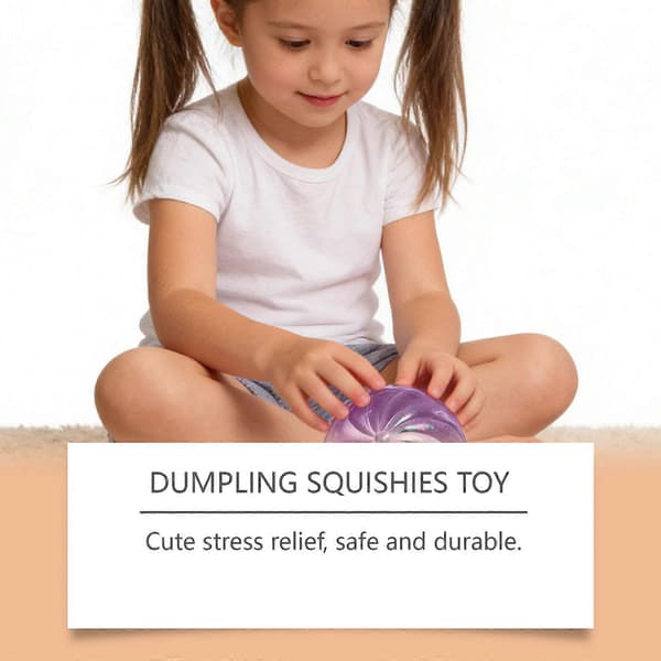 Kæmpe Glitter Dumpling, Kæmpe Dumpling Squishy, Mega Regnbue Dumplings, Søde Glitter Dumplings Squishy Stor Angstlindrende Fidget Legetøj Yellow