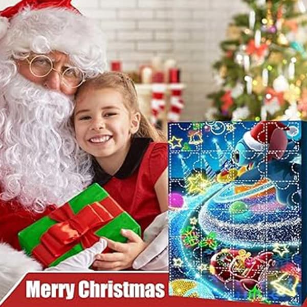 1 STK (Stitch) Julekalender Ulike Stiler 24 Dager Jul