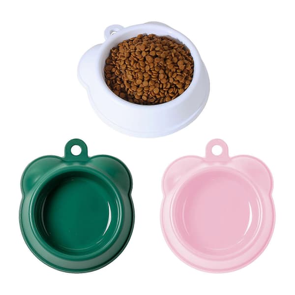 Stor foder- og vandskål til hunde med stor kapacitet til små, mellemstore og store hunde, malakitgrøn Malachite green