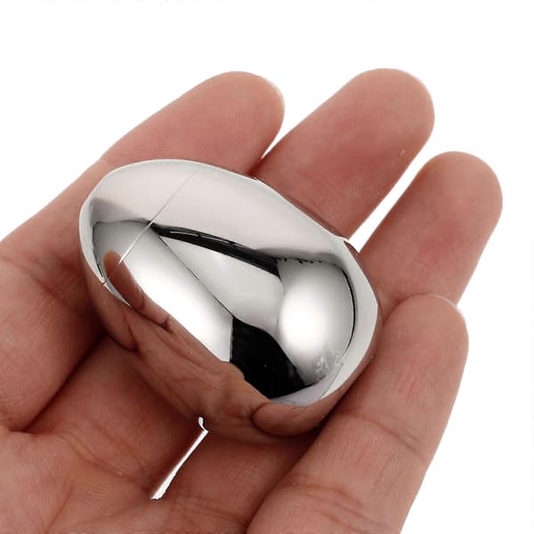 Hundeurner til aske rustfrit stål kæledyrskremationsurne 3 stk. sølv 4.00X2.50X2.50CM Silver
