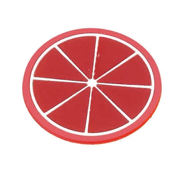 Fargerik Je Fruktformet Coaster Silikon Koppmatte Kreativ