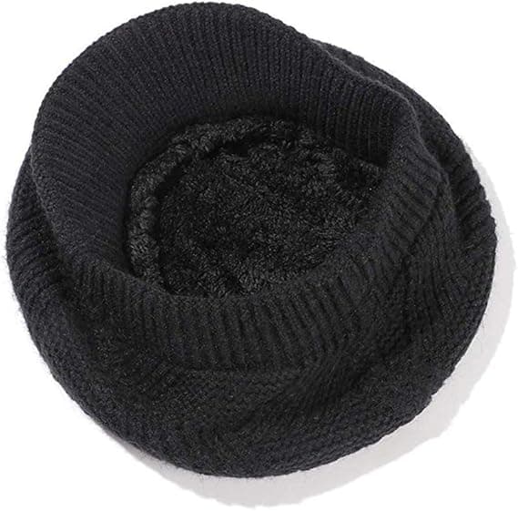 Dame Vinter Varm Hette Strikket Slouchy Hette Strikket Hette Med