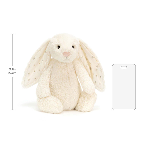 Jellycat 31cm Bashful Twinkle Bunny kosedyr