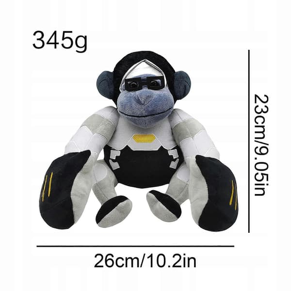 Jumbo Winston Pehmonukke 9 tuuman Gorilla Pehmolelu