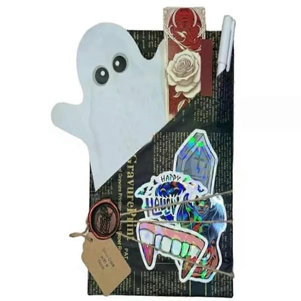 Halloween Witch Blind Box Bok Skrämmande och Mystisk Halloweenböcker Halloween Limited Edition Witch Blind Date Bok