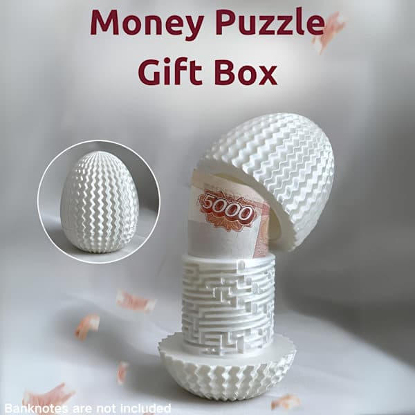 Money Box: Mysterious Surprise Gift, Easter Egg Gift, Birthday and Halloween Gift, Brain Teaser Game Set