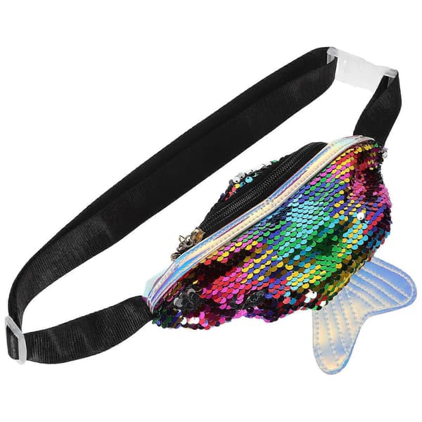 Dame taljetaske Fishtail Crossbody Pung til opbevaring