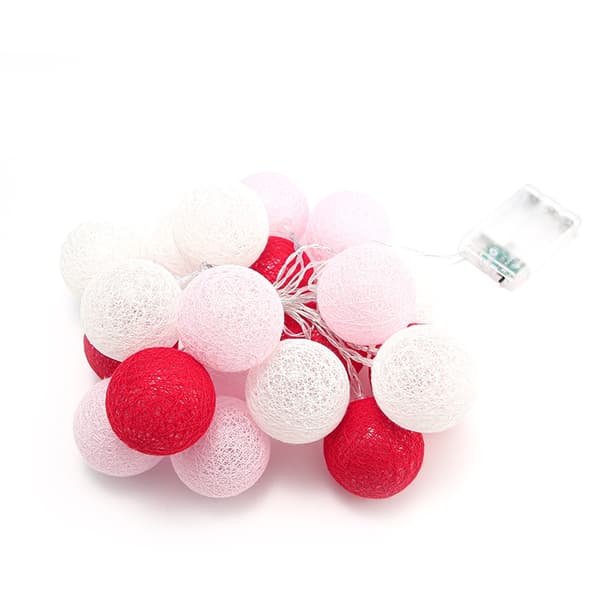 Beautiful Ball Shaped String Lights, 3M 20 LED String Battery Operated