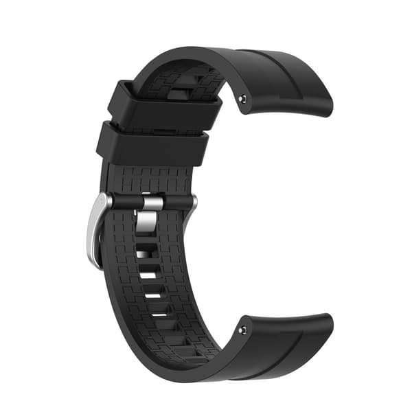 Silikonearmbånd Huawei Watch GT/GT 2 46mm/GT 2 Pro Sort